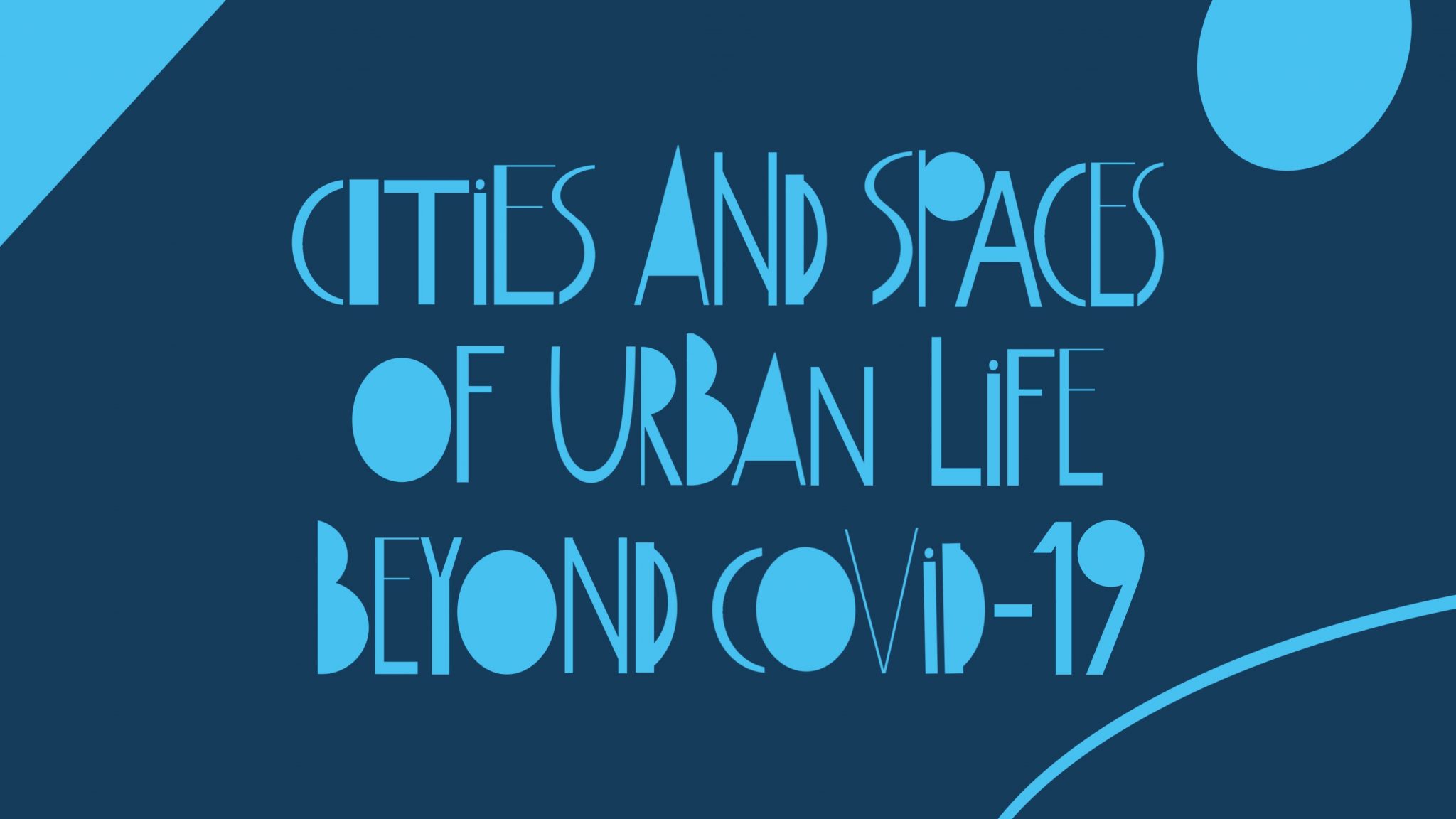 Days of Oris 21: Cities and spaces of urban life beyond Covid-19
